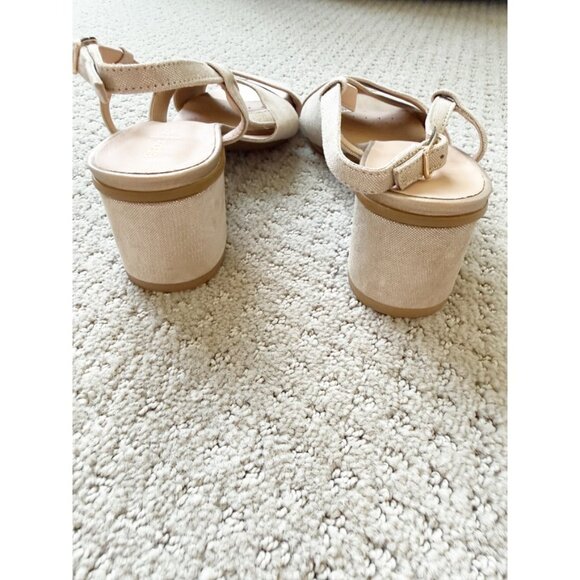 Geox Respira Women's Tan Suede Sandals Size EU 38 US 8 - Picture 8 of 11